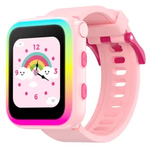 2023自有品牌CTW24 1.69英寸IPS屏幕儿童智能手表，带0.3mp相机游戏儿童视频