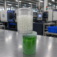 Granulés de Masterbatch de Couleur en Vrac à Haute Concentration, Qualité Alimentaire, Blanc et Noir, pour PP et PE, Prix Abordable, Qualité Médicale