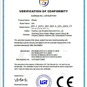 Mini-E-Gitarren-Effekt pedal Zehn Effekte Metall Hot Item Cross-Border Analog Delay Equalizer Distortion Overdrive Fuzz - Product Image 4