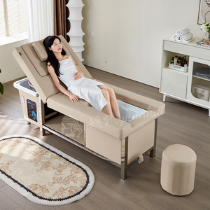 Bestseller: Elektrisches <span class=keywords><strong>Massage</strong></span>-Shampoo- und Fußmassagebett, Spezielles <span class=keywords><strong>Spa</strong></span>-Hydrotherapiebett für Friseursalons, Kopf-<span class=keywords><strong>Spa</strong></span>-Bett - Product Image 1