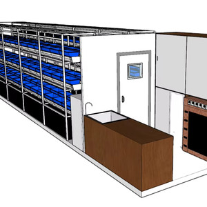One One Smart Farm Large Hydroponic Container Vertical Farming Plant Factory Sale <b>Greenhouse</b> PC <b>Sheet</b> Agricultural <b>Greenhouses</b> - Product Image 1