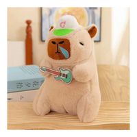 Plus de 30 000 modèles – Peluche Capybara de 25 cm pour machine à grue, vente en gros, Kawaii, coussin en peluche de 8 pouces, jouets pour enfants, cadeaux pour enfants, poupée