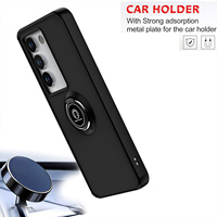 Nouvelle tendance antichoc couverture complète Transparent mat Tpu Pc coque de téléphone avec porte-anneau pour Vivo V29E 5G Y200 5G V30 Lite