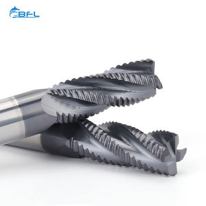 BFL Solid Carbide Endmill With 4 Flute Fine Teeth Rough Machining <strong>End</strong> <strong>Mills</strong> 16 mm Rougher <strong>End</strong> <strong>Mill</strong> - Product Image 1