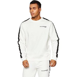 Sudadera Richmond Blanca para Hombre, Ropa Casual - Product Image 1
