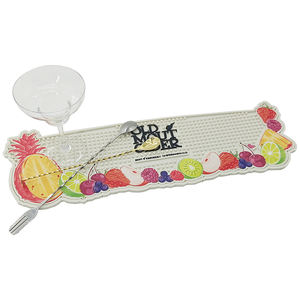 Factory Wholesale Custom Silicone bar Mat Food Grade Insulated <b>Placemat</b> Environmental protection <b>Large</b> Size Non-slip bar Mat - Product Image 6