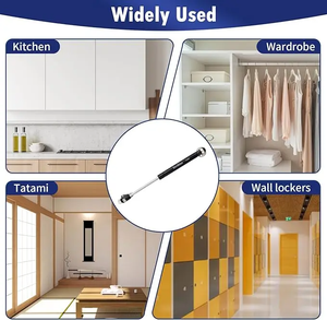 Cabinet <b>Door</b> Gas <b>Spring</b> Support Flap Stay Damper Gas <b>Spring</b> for Kitchen Cabinet Cupboard - Product Image 6