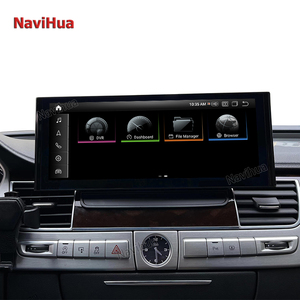 Navihua android11 12.3 "Màn hình cảm ứng xe đài phát thanh stereo GPS Navigation đa phương tiện DVD Player GPS navigation cho audi <span class=keywords><strong>A8</strong></span> 2012-2018 - Product Image 2