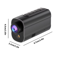 5K30FPS WiFi Moto Casque Action Sport Caméra Dashcam Étanche Mini Conduite Enregistreur Feu Arrière pour Dirt Bike Enduro 18
