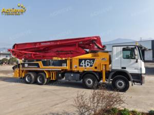 Prix d'usine Putzmeister, pompe à béton portable Putzmeister de 46 mètres, prix de la pompe à béton Putzmeister de 46 m - Product Image 6