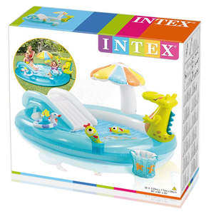Centro de Juegos Inflable <span class=keywords><strong>INTEX</strong></span> 57165 Gator, <span class=keywords><strong>Piscina</strong></span> Infantil <span class=keywords><strong>para</strong></span> Jardín, Tobogán Infantil, <span class=keywords><strong>Piscina</strong></span> - Product Image 4