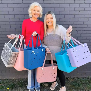 Sac de plage personnalisé avec logo, dernier modèle, sac de plage en EVA imperméable avec <span class=keywords><strong>marque</strong></span> personnalisée, sac en EVA en gros - Product Image 1