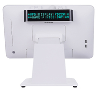 Écran tactile Android de 15.6 pouces terminal électronique chinois POS système de caisse enregistreuse écran tactile de bureau système POS