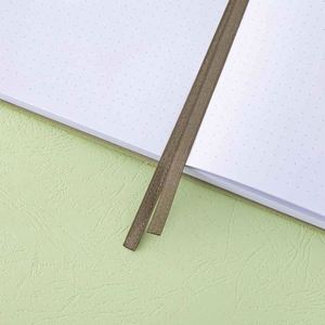 Weekly Planner Green and <b>Pink</b> Leather Hardcover Journal Girl Style School Notebook <b>Gift</b> - Product Image 4