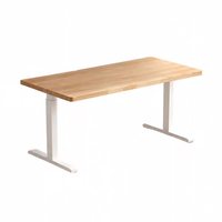 Bureau d'ordinateur ergonomique moderne en bois hautement réglable - Conception durable