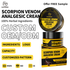 Balsamo <span class=keywords><strong>Naturale</strong></span> <span class=keywords><strong>Antidolorifico</strong></span> al Veleno <span class=keywords><strong>di</strong></span> Scorpione 30ml, Crema Analgesica Topica <span class=keywords><strong>per</strong></span> Dolori Articolari, Muscolari, Lombari e al Ginocchio - Product Image 2