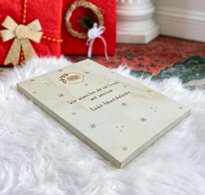 Calendrier de l'Avent de Noël personnalisé, 24 jours, boîte cadeau vide pour desserts, boîtes de calendrier de l'Avent de Noël - Product Image 4