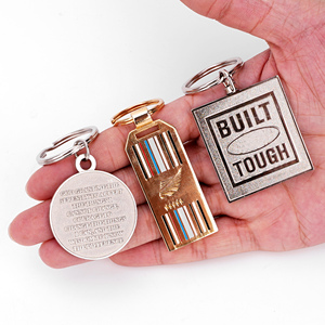 Porte-clés en métal avec porte-clés en métal de luxe, promotionnel, Halloween, <span class=keywords><strong>horreur</strong></span>, émail époxy, sublimation - Product Image 2
