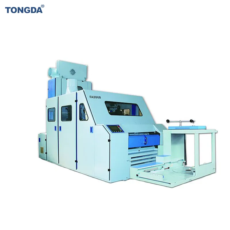 TONGDA FA206B текстильный хлопковый кардинговый станок для кольцевой прядильной линии с открытым концом