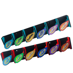 RollFish Wall Mount Fishing <b>Rod</b> Rack ABS Detachable Blue Red Rotating <b>Holder</b> For Lure Boat <b>Rod</b> Storage - Product Image 5