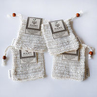 Pochettes de luxe personnalisées en jute et lin 13x18cm avec logo, sacs cadeaux en toile de jute à cordon pour accessoires de bar