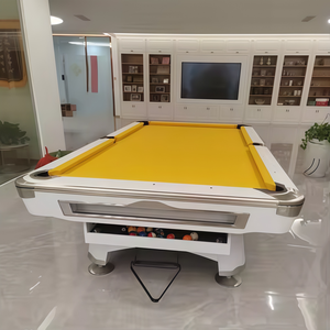 Julai 9ft Tùy Chỉnh Arcade Bàn Hồ Bơi Với Túi Da Thật 8 Bóng Snooker & Billiard Slate Đệm & Rắn Chân Gỗ - Product Image 5