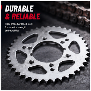 40 dente Posteriore del Motociclo Nastro Pignone Per Polaris ATV 300/400/Sportivo/Scrambler & Kawasaki ZX600 Ninja /<span class=keywords><strong>GPZ</strong></span> - Product Image 2