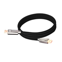 Câble VCOM 16K DP vers DP 2.1V pleine taille 80 Gbps Super Haute Définition 8K 120Hz UHBR20 1M 1.5M 2M 3M