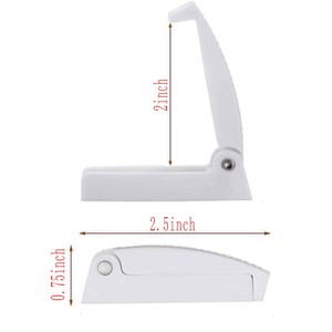 Rv Door <b>Hook</b> Universal Side Mounted White Nylon Folding <b>Clip</b> Durable Waterproof Exterior Accessory - Product Image 3