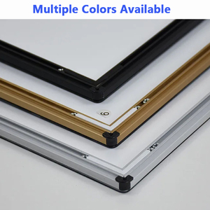 Tùy chỉnh A2 siêu mỏng nhôm khung ảnh Tempered Glass LED hộp đèn mở A4 nhà hàng Bảng <span class=keywords><strong>menu</strong></span> 12V quảng cáo ánh sáng Hộp - Product Image 4