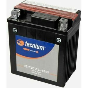 Nouvelle batterie de moto Tecinium BTX7L-BS 12V 6Ah CCA 85 72Wh compatible avec YTX7L-BS - Product Image 1