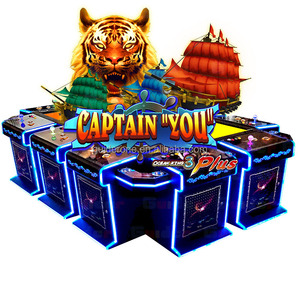 Новейшая популярная распродажа, аксессуары для рыбных игр 10 игроков, настольная машина Ocean King 3 Plus Captain You - Product Image 1