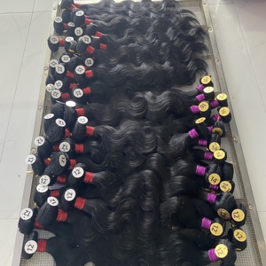 Extensiones de Cabello Humano Ondulado Vietnamita, Cabello Virgen Vietnamita de Doble Trama para Mujer, Ofertas al por Mayor - Product Image 2