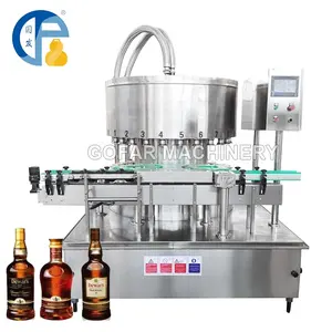 Automatique Whisky Savoie Machine de Remplissage Liquide Bouteilles de Whisky Machine de Remplissage