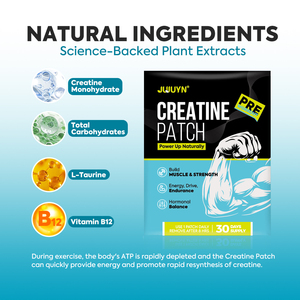 Cerotti essenziali di supporto per il <span class=keywords><strong>benessere</strong></span> nuovo arrivo creatina cerotto topico assorbente transdermico - Product Image 4