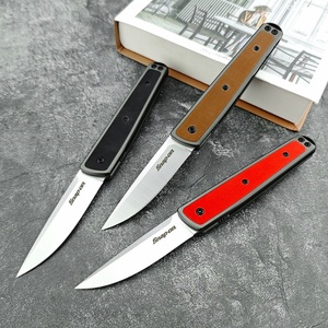 Herramienta Multiusos 7190 EDC para Exteriores, Mango de G10 de 2.72 Pulgadas, Acero 8Cr13MoV, Dureza 58-59HRC, Cuchillo Plegable para Senderismo, Camping y Bricolaje - Product Image 2