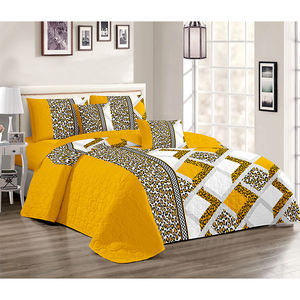 Copriletto di Lusso Stampato in <span class=keywords><strong>Tessuto</strong></span> 100% Poliestere con Imbottitura in Cotone per Hotel - Product Image 1