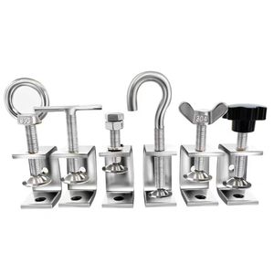 304 Stainless Steel Heavy Duty Wide Jaw <strong>C</strong>-Clip G-<strong>Clamp</strong> Customizable OEM Metric Measurement System for Woodworking Pipe Clamping - Product Image 3