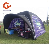 Tentes gonflables personnalisées avec logo, dômes aériens, événements publicitaires / tentes gonflables pour salons professionnels, camping en plein air