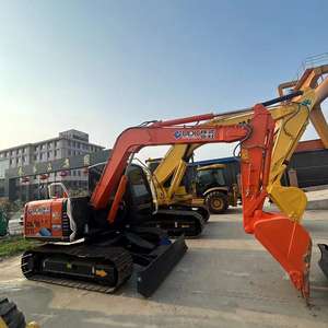 Original Japón usado Zx70 Zx120 Zx200 Mini excavadora 7 toneladas Excavadora hidráulica Hitachi excavadora - Product Image 3