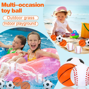 Balles de baseball en mousse de 1,6 pouce pour fêtes, mini-balles de sport, petites balles anti-stress à presser pour enfants - Product Image 4