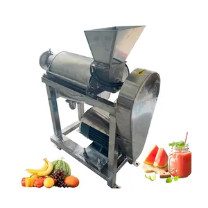 Prezzo di fabbrica commerciale vite di frantumazione automatica frutta pomodoro lavorazione succo di Mango spremiagrumi macchine per la produzione