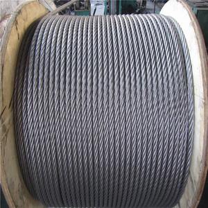 حبل أسلاك فولاذية رملية اتصال بخط FC 6X19 + FC: ISO9001: 1960N/mm² - Product Image 5