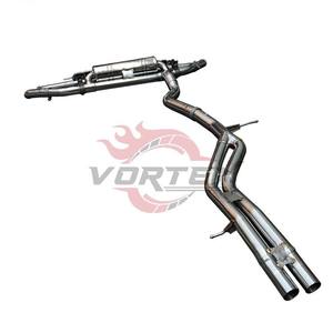 Sistema de Escape Catback Vortex Valvetronic para Audi Q7 3.0T 2006-2025, Acero Inoxidable Pulido a Espejo de 1.5mm, Silenciador con Válvula Activa - Product Image 3