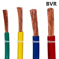 BVR Flexibles PVC-Isoliertes Mehradriges Kupferkabel Flammhemmend 0,75/1/1,5/2,5/4/6mm für Haus- und Gebäudeanwendungen