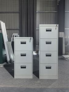 Armoire de classement verticale en acier pour bureau, 2/3/4 tiroirs, système anti-basculement, casier métallique – Prix de gros - Product Image 3