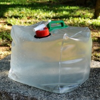 IRONDONKEY Contenant d'eau pliable avec robinet 5L 8L 10L 12L 15L 20L Sac d'hydratation pliable pour l'extérieur