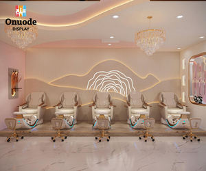 Mobilier personnalisé pour salon de manucure |   Tables de manucure LED et vitrines d'exposition |   Solution écologique tout-en-un pour la conception de salons - Product Image 2