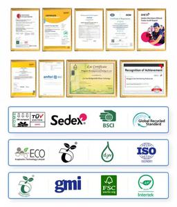 Sinh thái thân thiện Grs chứng nhận 100% tái chế PE tái chế nhựa trong suốt Ziplock đứng lên <span class=keywords><strong>pouch</strong></span> bag với logo cho quần áo - Product Image 2