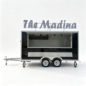 Remolque de Hamburguesas Totalmente Equipado, Camión de Comida para Sándwiches, Carrito de Café para Festivales, Carrito de Catering VIN - Product Image 5